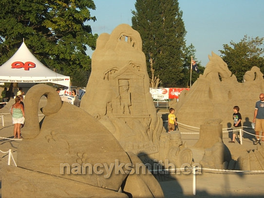 Photo of Sandcastle Competition
